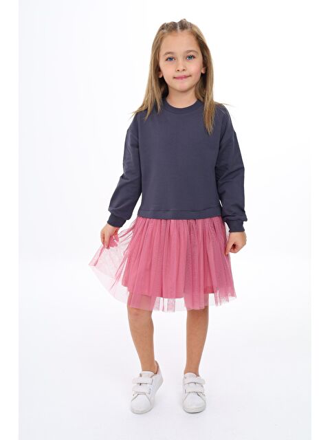 Toontoykids Kız Çocuk Tüllü Elbise - S000290433-20028