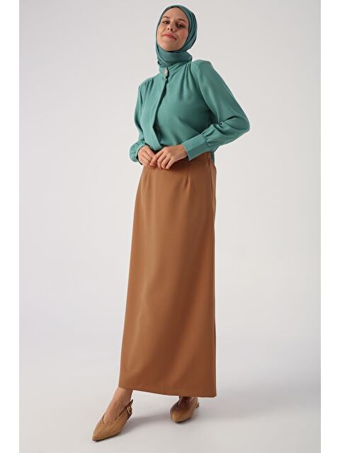 ALLDAY Hardal Beli Lastikli Kalem Etek - S000022182-20074