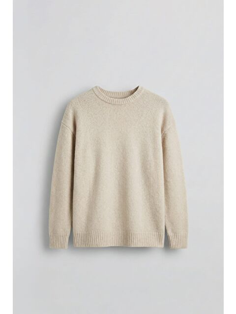 Abluka Online Erkek Oversize Yumuşak Dokulu Kazak Taş - S000334020-25636