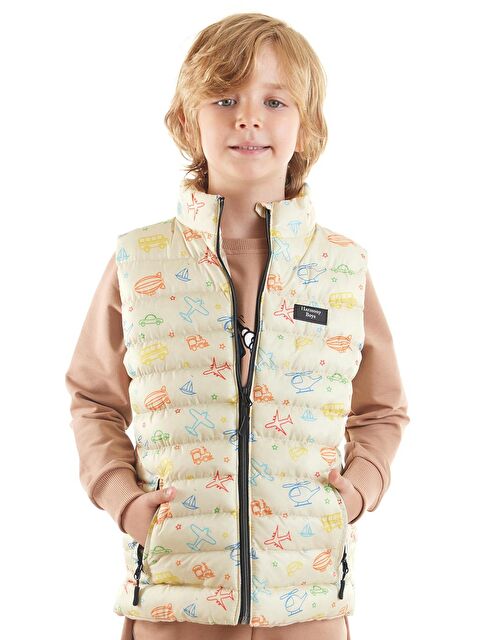 Ahengim Erkek Çocuk Oyuncak Baskılı Trend Şişme Yelek Ak214041