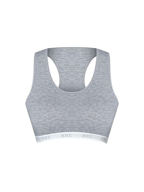 Hnx Pamuklu Çapraz Askılı Çıkarılabilir Kaplı Kadın Sporcu Büstiyer - S000041996-20600