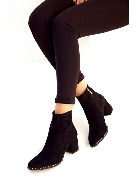 Fox Shoes C654013302 Siyah Kadın Bot - S000054481-19351