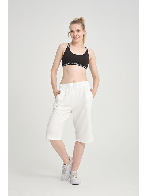 Süperlife Kadın Kısa Kapri Şort SPR24KS64 - S000210355-19965