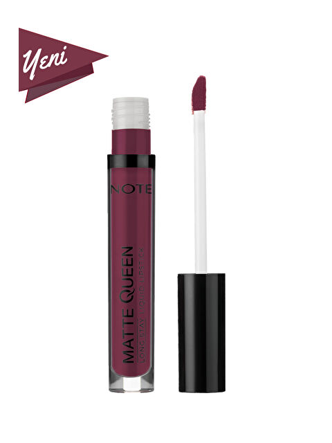 Note Cosmetique Note Matte Queen Lipstick 18 Lead the Heart Kalıcı Likit Ruj - Mor - S000264683-20042