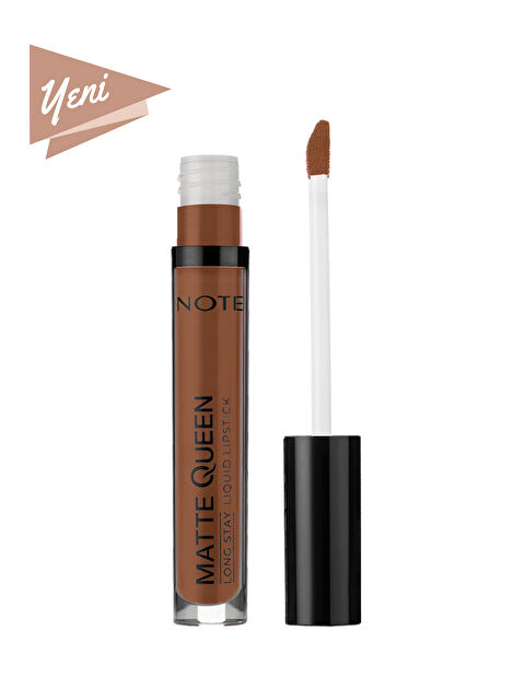 Note Cosmetique Note Matte Queen Lipstick 23 Sweet Cinnamon Kalıcı Likit Ruj - Kahverengi - S000264680-19413