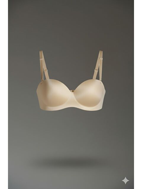 C&City Destekli Lazer Soft Kap  Straplez C16055 Ten - S000221935-26407