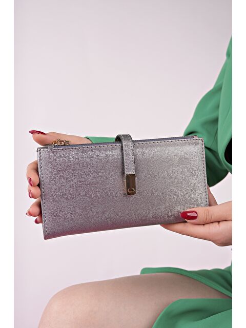 Muggo PERFECT Telefon ve Bozuk Para Bölmeli Zarf Model Kadın Cüzdan - S000379502-18105