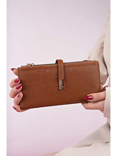 Muggo PERFECT Telefon ve Bozuk Para Bölmeli Zarf Model Kadın Cüzdan - S000379502-14955