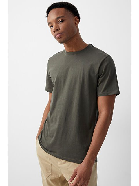 Süperlife Bisiklet Yaka Oversize Fit Erkek Tişört SPR21Y30 - S000014646-19294