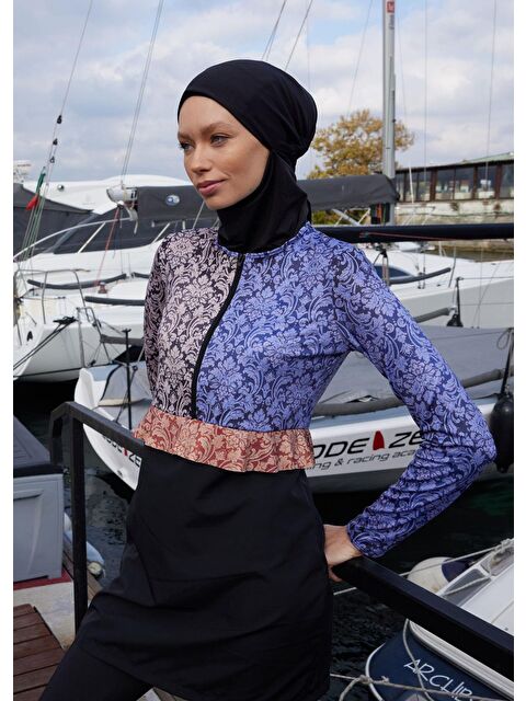 Mayovera Tasarım Mayo Üç Renk Desenli Paraşüt Mayo Takımı - S000259921-23173