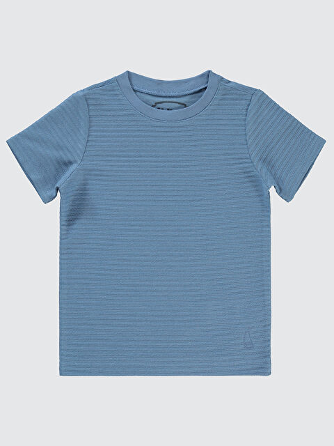 Civil Boys Erkek Çocuk Tişört 2-5 Yaş İndigo - S000198707-23093