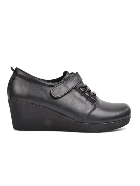 Ayakmod 385 Siyah Kadın Hakiki Deri Ayakkabı - S000032771-19351