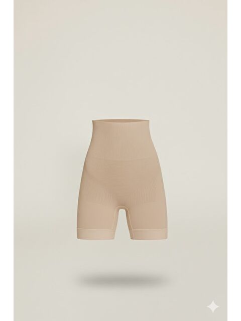 C&City C12056 Masaj Özellikli Paçalı Boxer Korse Ten - S000222376-26407