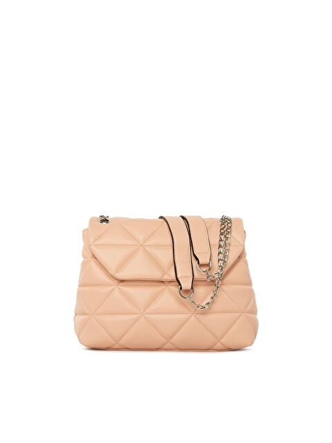 Bagmori Üçgen Nakışlı Kapaklı Çanta - S000001271-20024