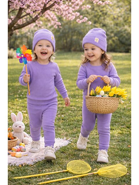 ZUZUNGA Unisex 3'Lü Kaşkorse Bebe Takım - S000526263-17878