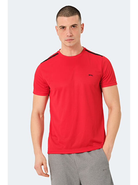SLAZENGER Erkek Tişört Kırmızı - S000159773-20045
