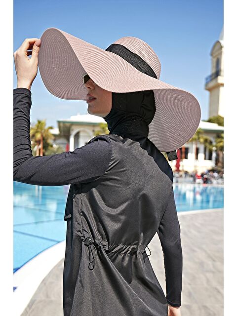 Remsa Mayo Büyük Boy Hasır Şapka Pudra RŞ-21 - S000217325-23490