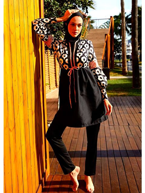 Mayovera Tasarım Mayo Tarz-ı Muntazam Tasarım Tesettür Mayo - S000253442-23173