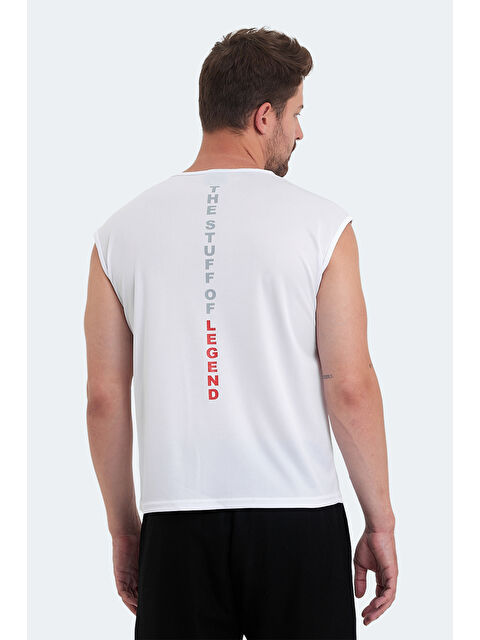 SLAZENGER VASKA I Erkek Tişört Beyaz