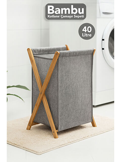 Meleni Home Kirli Çamaşır Sepeti 40 l