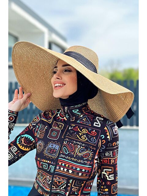 Remsa Mayo Büyük Boy Hasır Şapka Camel RŞ-20 - S000203592-19413