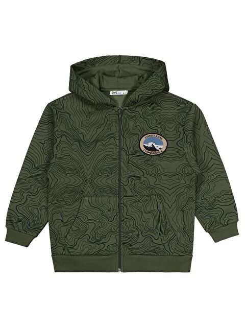 Civil Boys Everest Armalı Koordinat Empirme 10-13 Yaş Hırka - S000450059-19294