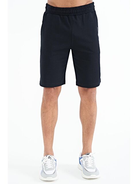 Air Jones Alva Lacivert Baskılı Erkek Şort - 81245 - S000030842-21164