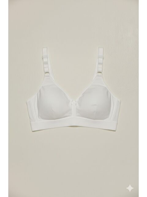 C&City Desteksiz Minmizer Sütyen C11750 Beyaz - S000222003-20063