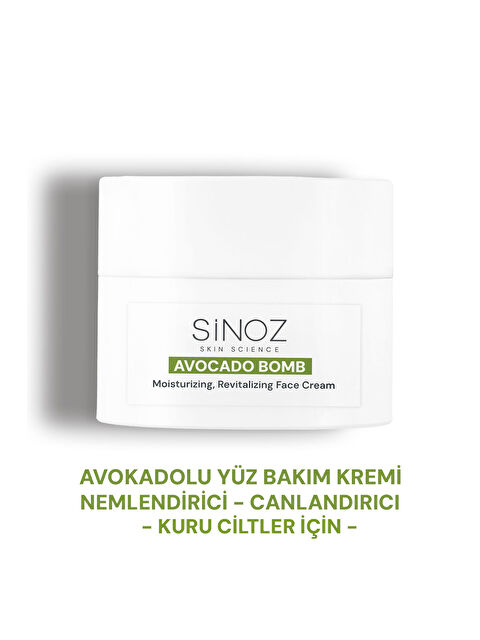 Sinoz Avokado Bomb Canlandırıcı Nemlendirici Yüz Bakım Kremi 50 Ml - S000464022-26865