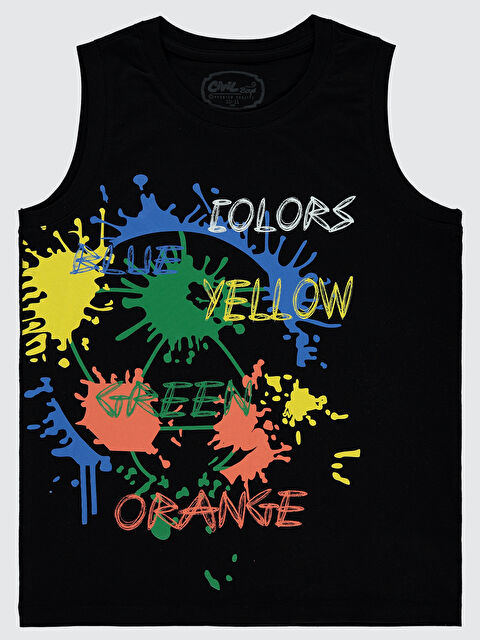 Civil Boys Erkek Çocuk Tişört 10-13 Yaş Siyah