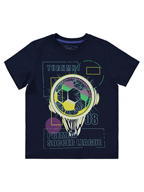 Civil Boys Erkek Çocuk Tişört 6-9 Yaş Lacivert