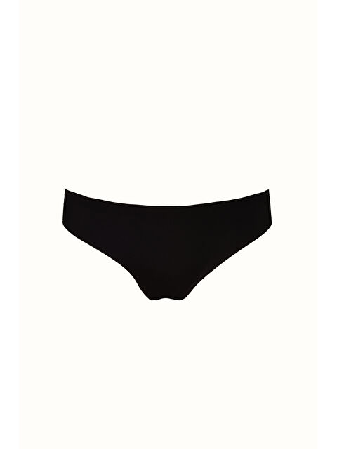 C&City Lazer Kesim Dikişsiz String C19207 Siyah - S000222164-19351