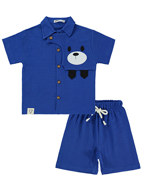 Civil Boys Erkek Çocuk Takım 2-5 Yaş Saks Mavisi