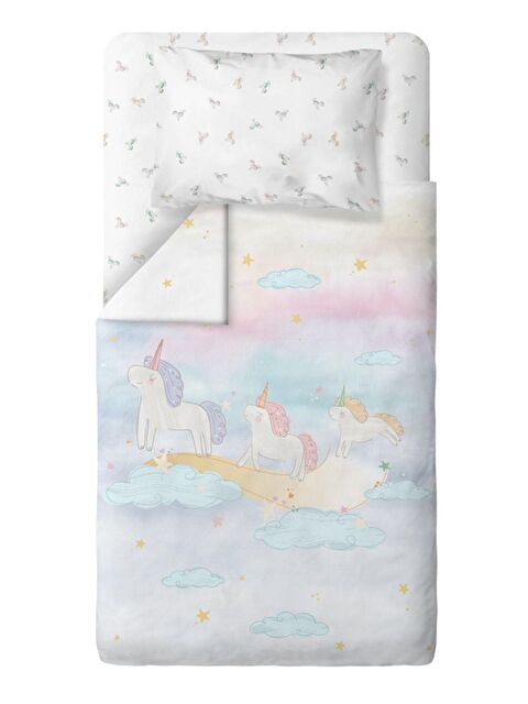 Casadora Baby Astra 100% Pamuk, Saten Tek Kişilik Çocuk Nevresim Takımı - S000217275-47