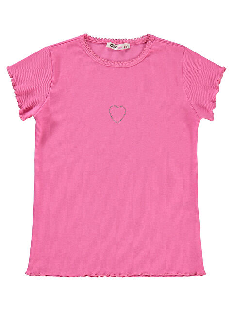 Civil Girls Kız Çocuk Tişört 10-13 Yaş Fuşya - S000395580-18686