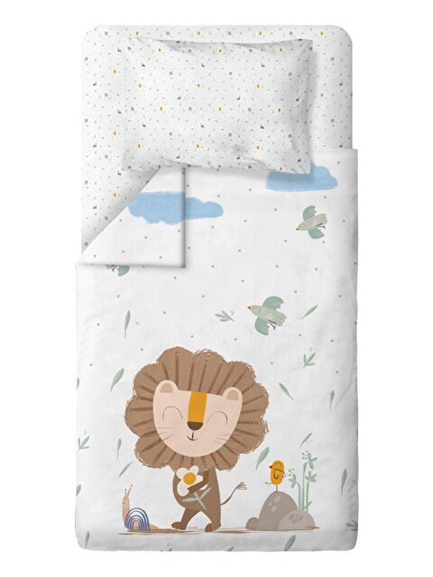 Casadora Baby Simba %100 Pamuk, Saten Tek Kişilik Çocuk Nevresim Takımı - S000217272-37243