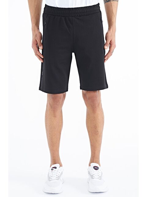 Air Jones Alfred Siyah Standart Kalıp Erkek Şort - 81244 - S000030852-19351