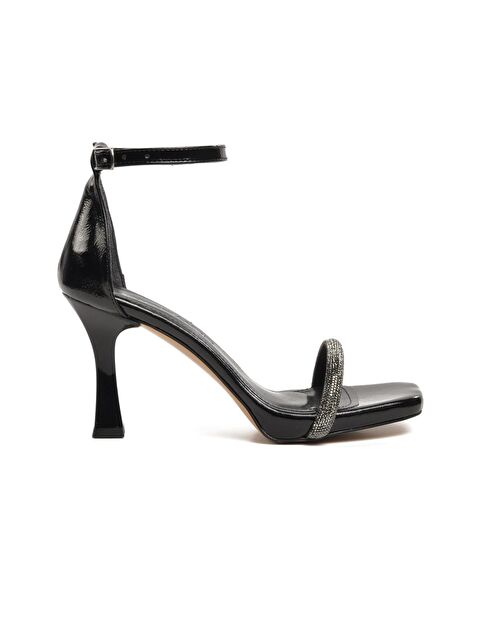 Ayakmod 290 Siyah Ayna Kadın Abiye Ayakkabı - S000026290-19351