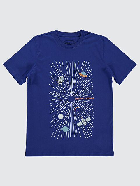 Civil Boys Erkek Çocuk Tişört 10-13 Yaş Açık Lacivert