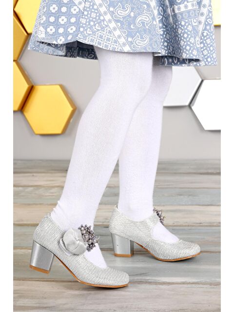 Kiko Kids Angelina Çupra Günlük Kız Çocuk 4 Cm Topuklu Abiye Ayakkabı - S000003066-18105