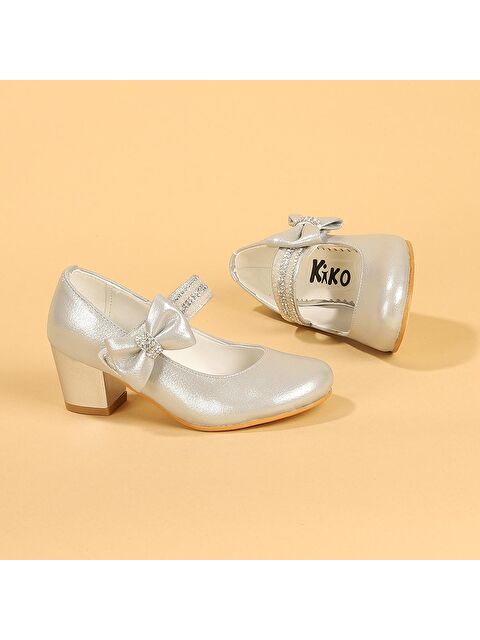 Kiko Kids Cameli Vakko Günlük Kız Çocuk 4 Cm Topuklu Abiye Ayakkabı - S000010476-18105