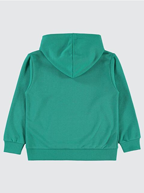 Civil Girls Kanguru Cepli 10-13 Yaş Sweatshirt - Yeşil 12-13 Yaş - S000284135-18194