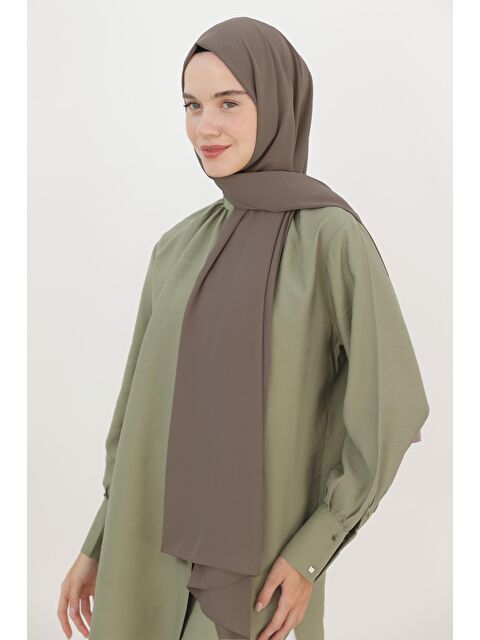 ALLDAY Koyu Vizon Medine İpeği Şal - S000067910-26429