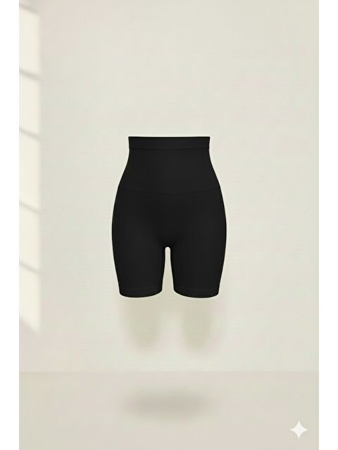 C&City C12063 Yüksek Bel Popo Açık Korse Siyah - S000222254-19351