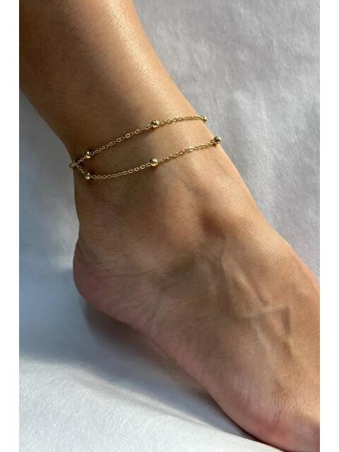 New Obsessions Topçuk Zincirli Çelik Halhal - S000361368-20076