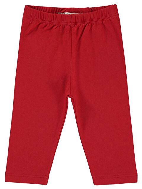 Civil Baby Düz 6-18 Ay Tayt - Kırmızı 12-18 Ay