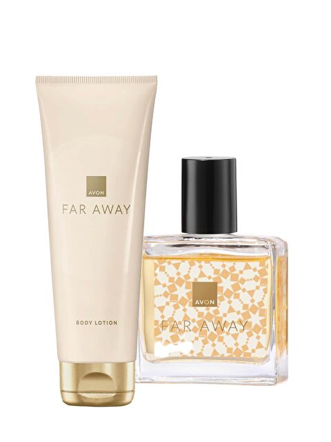 AVON Far Away Kadın Parfüm 30 Ml. ve Vücut Losyonu Paketi - S000190007-10231