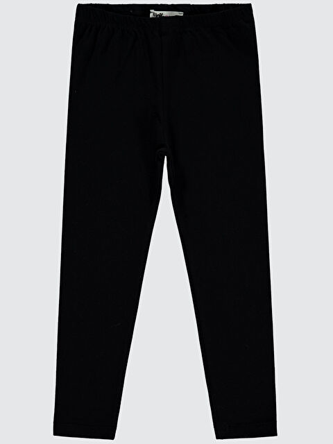 Civil Girls Kız Çocuk Tayt 10-13 Yaş Siyah