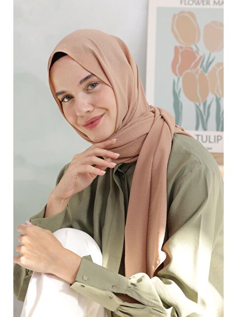 ALLDAY Camel Caz Şal - S000027187-37202