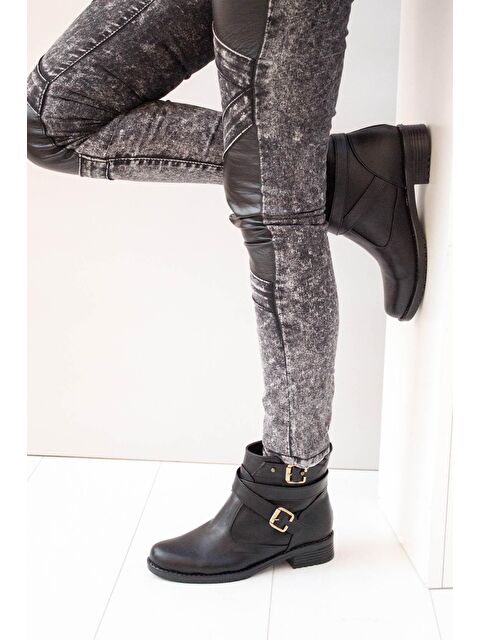 Fox Shoes A726191009 Siyah Kadın Bot - S000054505-19351